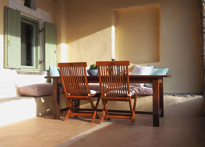 Holiday home Ochre Dream, Front & Sunset *